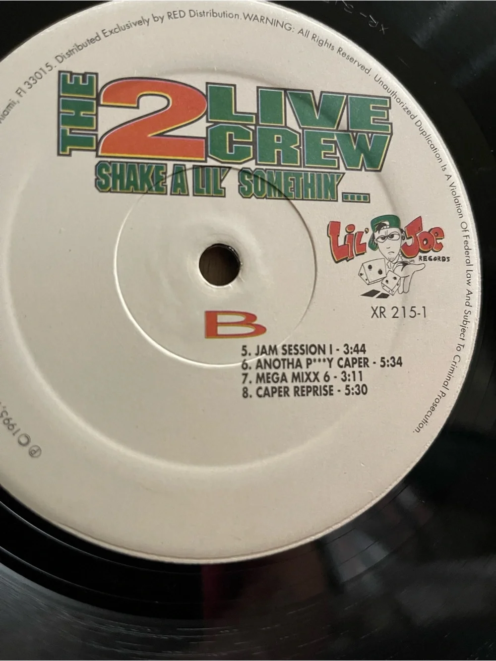 2 Live Crew Double Vinyl